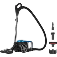Genius Invictus C7 Beutelloser Staubsauger 15-TLG, Bodenstaubsauger ohne Beutel,
