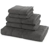 Möve Pearl Handtuchset 5-tlg. grau
