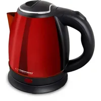 Esperanza Wasserkocher Parana 1 L Schwarz Rot 1350 w