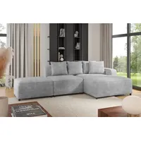 Fun Möbel Ecksofa Designersofa MEGAN XS inkl. Hocker Stoff