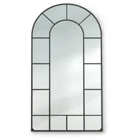 Casa Chic Archway Französischer Wandspiegel Aluminiumrahmen 46 × 86
