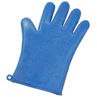 EQuest Waschhandschuh für die Pferdepflege - Blau