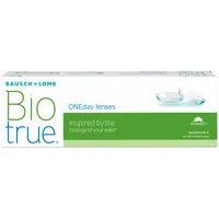 Bausch + Lomb Biotrue ONEday Tageslinsen, sphärische Kontaktlinsen, weich,