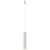 Just light. LED-Akku-Pendelleuchte Attach Weiß 120 cm x Ø