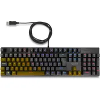 DeLock Mechanische USB Gaming Tastatur kabelgebunden 1,6 m schwarz