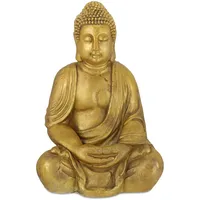 Relaxdays Aussendekoration, Buddha-Figur