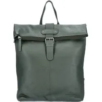 The Skandinavian Brand Damen Leder Rucksack Green : 40-grün