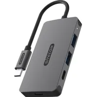 Sitecom USB-C-auf-USB-A- oder -USB-C-Hub 10 Gbit/s Hub
