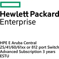HP HPE E Aruba Central, 25/41/60/61xx or 8-12 port