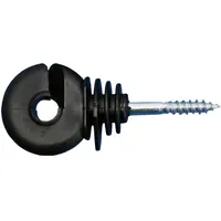 ELECTRA Ringisolator H Standard Ausführung für Holzpfähle 25 Stück