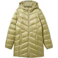 Tom Tailor Damen Lightweight Mantel, grün, Gr. L