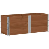 VidaXL Pflanzkasten Braun 150x50 cm Massivholz Kiefer - Braun