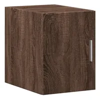 VidaXL Wandschrank Braun Eichen-Optik 30x42,5x40 cm Holzwerkstoff