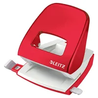 Leitz 50082026 Bürolocher Rot-Weiß max. Einstellformat: DIN A4 30