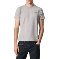 Pepe Jeans T-Shirt graumeliert / schwarz M
