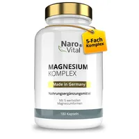 NaroVital Narovital® Magnesium-Komplex Kapseln - Mit 5 Magnesiumformen 180