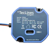 TecLines TNT004 Wandeinbau USB Tablet Unterputz Netzteil 30W Leistung