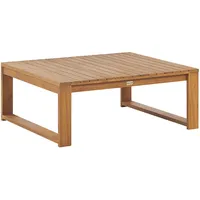Beliani Gartentisch 90 x 75 x 35 cm Heller