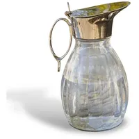 Loberon Krug Agudelle, Dezente Reliefierung, Kunstvoll Geformter Griff, Elegantes