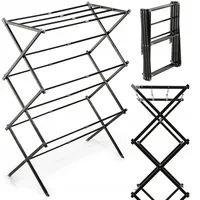 Kadax Faltbarer Trockner, Ausziehbarer Standtrockner, Ziehharmonika-Wäscheständer, (104,5cm Hoch Stehend)
