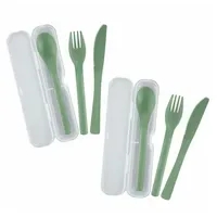 Westmark 2 Besteck-Sets, je 3-tlg., mint-grün, 535322EM