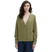 Tom Tailor Denim Damen 1043311 Basic Strickjacke mit Knöpfen,