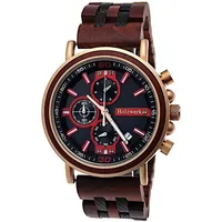 Holzwerk Germany Holzwerk BELGERN Herren Holz & Edelstahl Chronograph