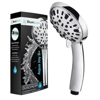 Blumbach BLUMBACH® Duschkopf wassersparend - Hochdruck Duschkopf Aqua Joy