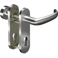 OGRO FS-Garnitur CORE+8999/3020/7051K Alu.AL D/K für Türstärke 38 -