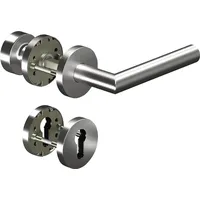 OGRO - Feuerschutzgarnitur CORE+8906/3020/6501/6612 Alu.AL D/K für Türstärke 38