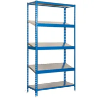 Proregal Schrägbodenregal DOWA Stecksystem HxBxT 200x100x50cm | Fachlast 200kg