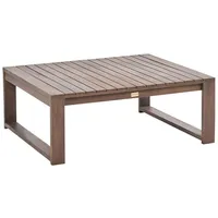 Beliani Garten, Dunkelbraun, Holz, Rechteckig, 75x35x90 cm, FSC 100%,