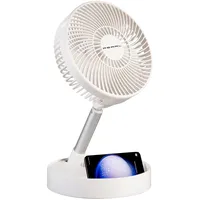 Pearl 2in1-Akku-Tisch- & Standventilator, ausziehbar bis 1 m, 8,5h,