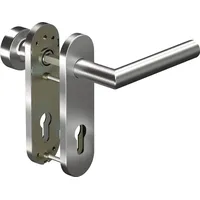 OGRO Kurzschildgarnitur core+ 8906 8MM/3020/7051 72MM Aluminium F1 PZ