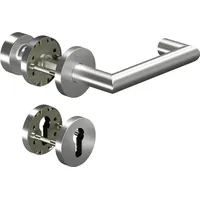 OGRO FS-Garnitur CORE+8907/3020/6501/6612 Alu.AL D/K für Türstärke 38 -