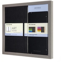 Moleskine Aquarell Skizzenbuch-Set 1 St. Schwarz