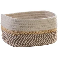 Home4You Aufbewahrungskorb, 20 x 15 cm - Beige -