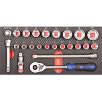 PROJAHN 1/2" Werkzeug-Satz Einlage 24tlg