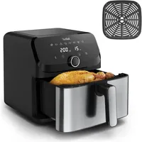 Tefal Easy Fry Mega EY855D10 Schwarz/Edelstahl