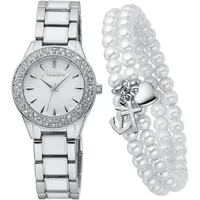 Aniston jewelry & watches Quarzuhr Armbanduhr Metall 2-tlg. 28