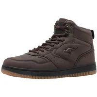 KangaROOS K-Watch Bliz Sneaker, Coffee/Jet Black, 44 EU