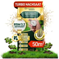 HEIMwert Nachsaat Rasensamen Grassamen schnellkeimend Turbo Sport Spiel Rasen