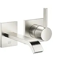 Dornbracht IMO Waschtisch-Wandarmatur 36861671-06 ohne Ablaufgarnitur, Platin gebürstet