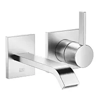 Dornbracht IMO Waschtisch-Wandarmatur 36861671-93 ohne Ablaufgarnitur, Chrom gebürstet