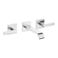 Dornbracht IMO Waschtisch-Wandarmatur 36712671-93 ohne Ablaufgarnitur, Chrom gebürstet