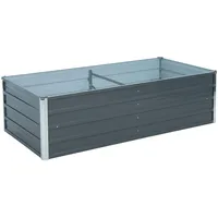 Estexo Hochbeet Metall Pflanzbeet Gemüsebeet Stahl Beet Pflanzkasten Blumenbeet