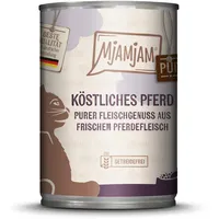 MjAMjAM Purer Fleischgenuss 400g Dose Katzennassfutter 6 x 400