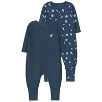NAME IT Dark Space Schlafanzug 2 Einheiten Dark Denim