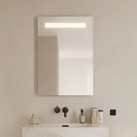 Loevschall Venice LED-Badezimmerspiegel mit Beleuchtung, 60x85 cm, MultiWhite-Technologie, Smart