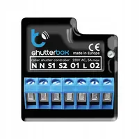 BleBox ShutterBox Rolladen/Jalousie-Zubehör Jalousiesteuerung Schwarz